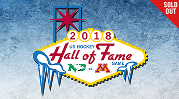 2018 US Hockey Hall of Fame Game UND vs. UMN